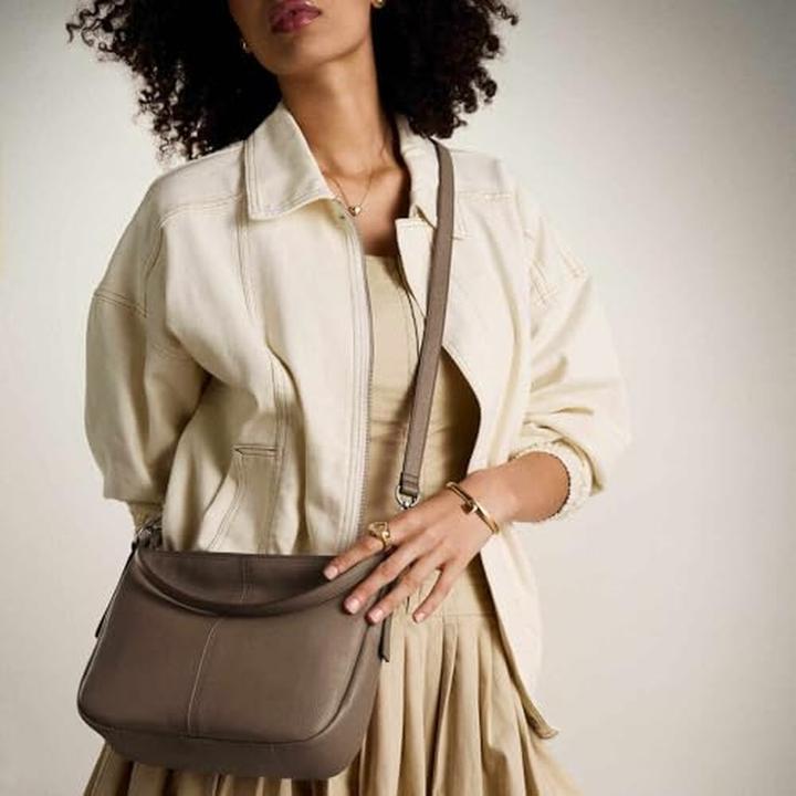 Produktbild Fossil Huntington Leren Crossbody Portemonneeset mit verstellbarem Riemen