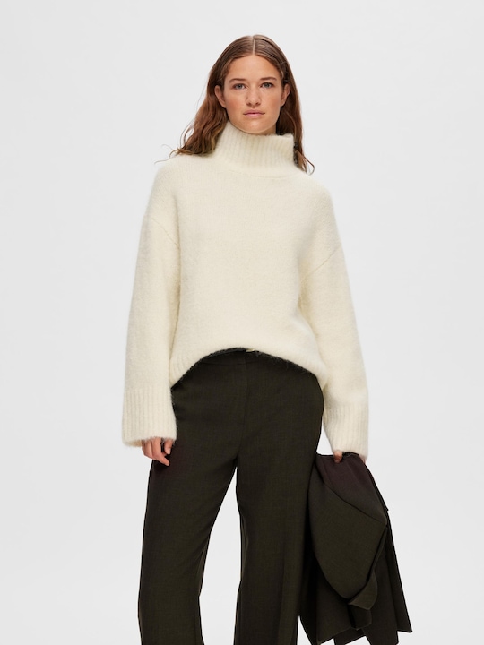 Actual product image Selected Femme High Neck Sweater (M)