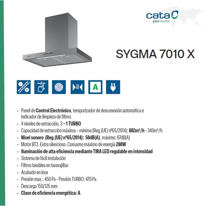 Produktbild Cata SYGMA 7010 X