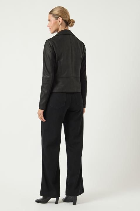 Actual product image Yas YASSOPHIE leather biker jacket (M)