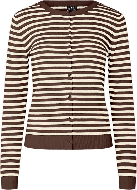 Actual product image Pieces Pcnora Ls O-Neck Knit Cardigan Noos Bc (XS)