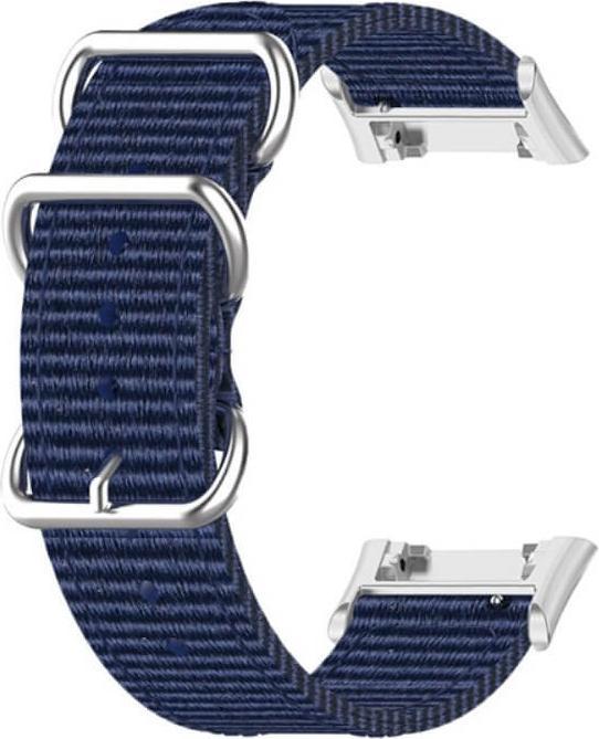 Image du produit Cover-Discount OPPO Watch Free - Bracelet de remplacement en nylon bleu (Nylon)