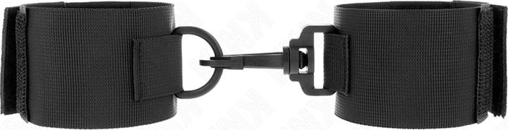 Kink - Nylon Wrist Cuffs Black