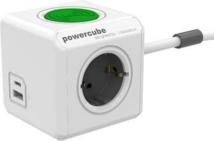 Produktbild Allocacoc PowerCube (3x, USB-A, USB-C, 1.50 m)