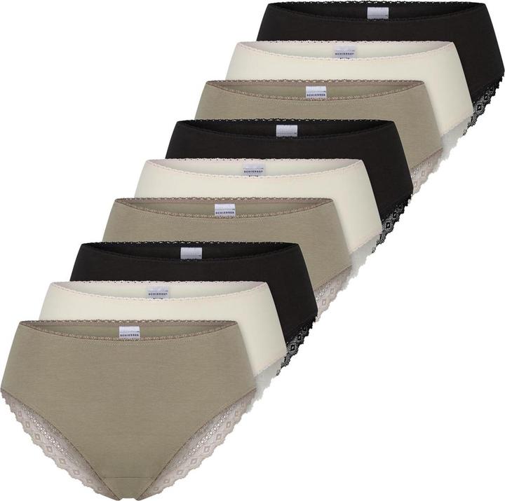 Produktbild Schiesser 9er Pack Modern Multipacks Rio Slip (38, M, 9er Pack)