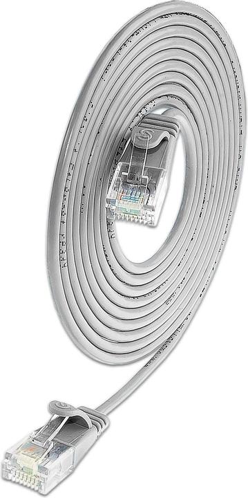 Produktbild SLIM Slimpatchkabel Cat 6, UTP, 7.5 m, Grau (U/UTP, CAT6, 7.50 m)