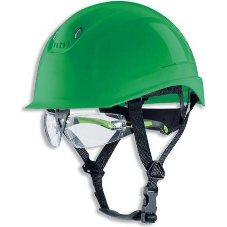 Uvex Safety, Kopfschutz, Schutzhelm uvex pheos S-KR IES 9772440 grÃ¼n mit LÃ¼ftungen (55 - 61 cm)