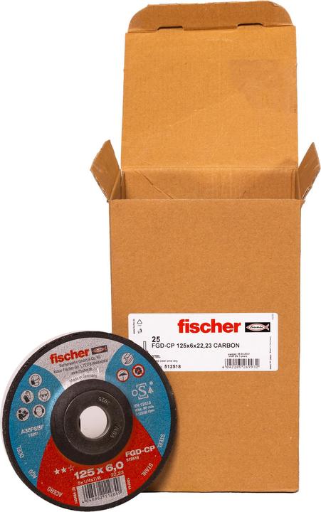 Immagine prodotto Fischer Disco abrasivo CP 6/125 a manovella in carbonio