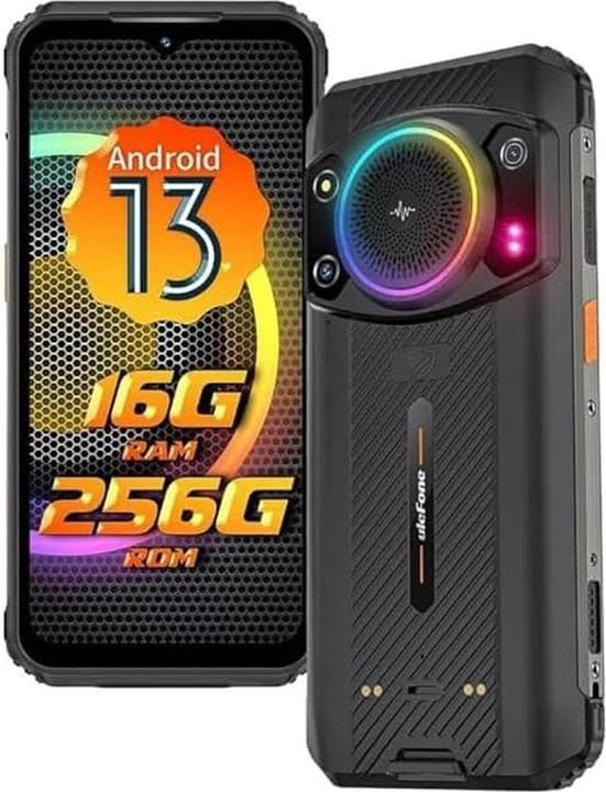 Actual product image Ulefone Armor 21 (256 GB, Black, 6.58", Dual SIM, 4G)