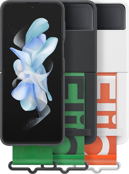 Image du produit Samsung Couverture en silicone avec sangle (Samsung Galaxy Z Flip4)