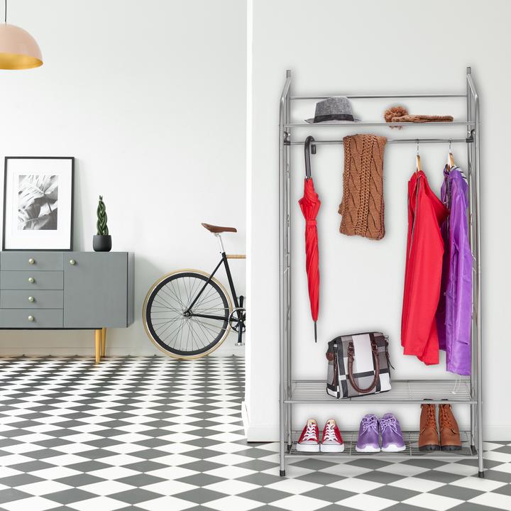 Actual product image Relaxdays coat rack