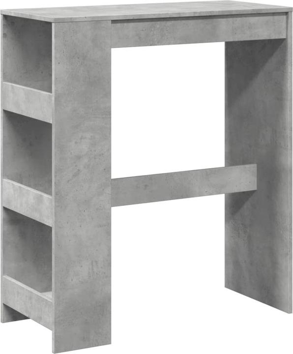 Actual product image vidaXL Bar table with shelf