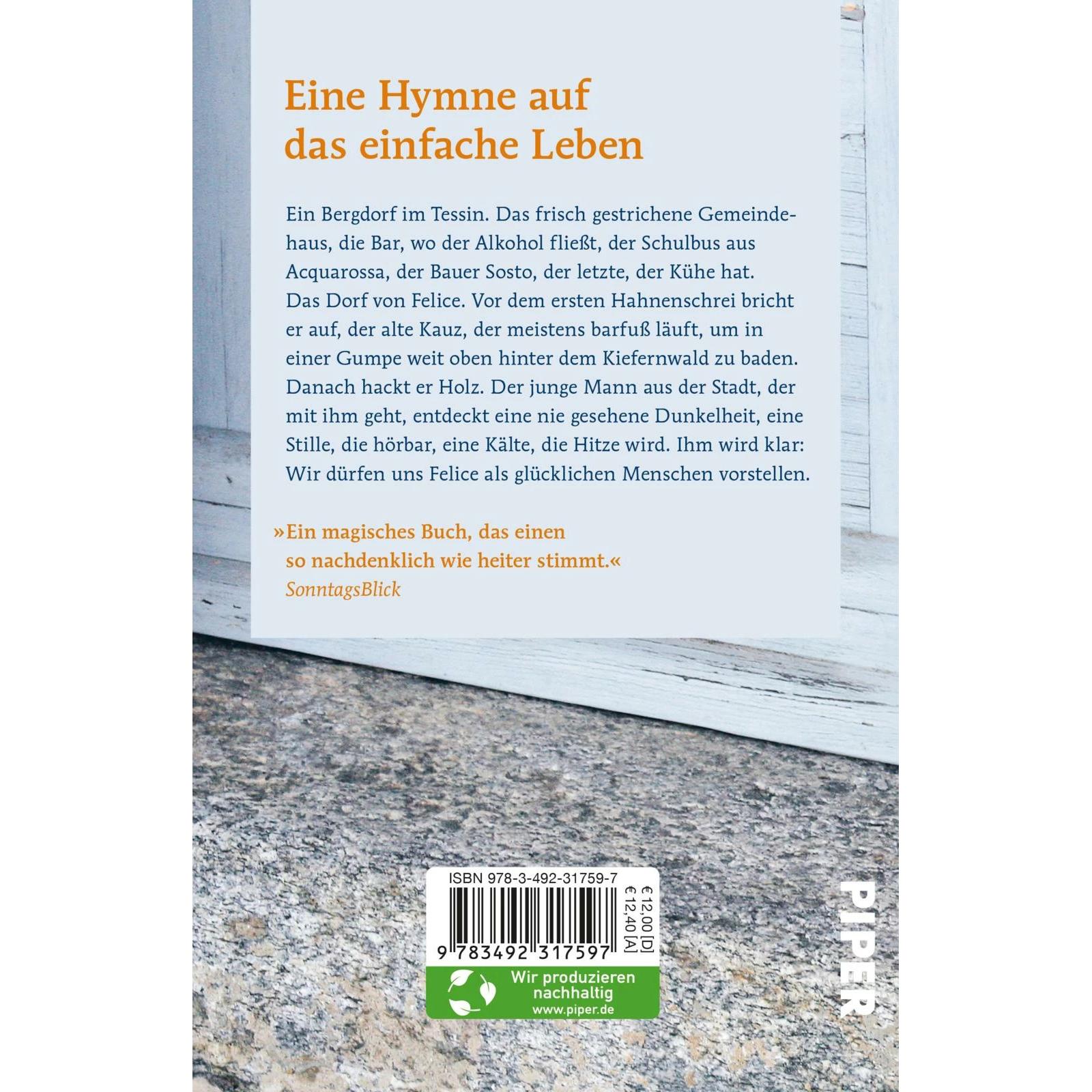 Thumbnail - Tage mit Felice, Belletristik von Fabio Andina