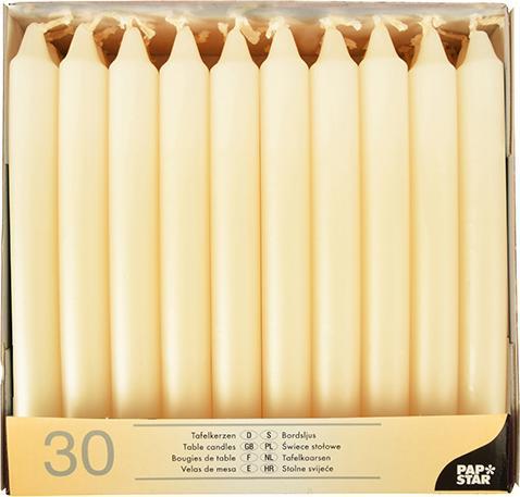 Actual product image Papstar Table candles (30 pcs.)