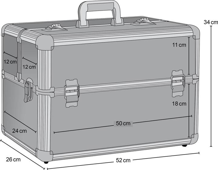 Produktbild mantona Foto Equipment Koffer (Fotokoffer, 4 l)