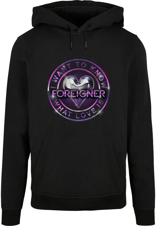 Produktbild Merchcode Foreigner Rock Band - I Want To Know What Love Is Basic Hoody - 197367 (L)