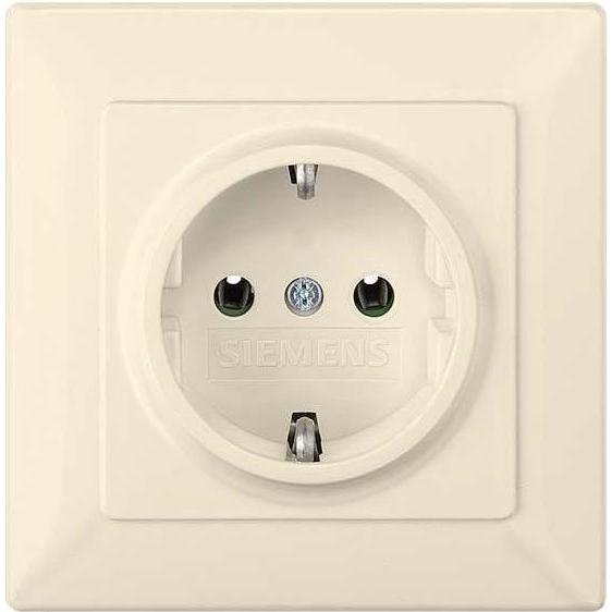 Siemens, Steckdose, Steckdose Schuko 5UB1581 Komplettgerät elektroweiss