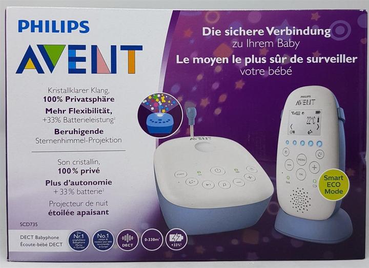 Immagine prodotto Philips Avent Eco intelligente (Audio del baby monitor, 330 m)