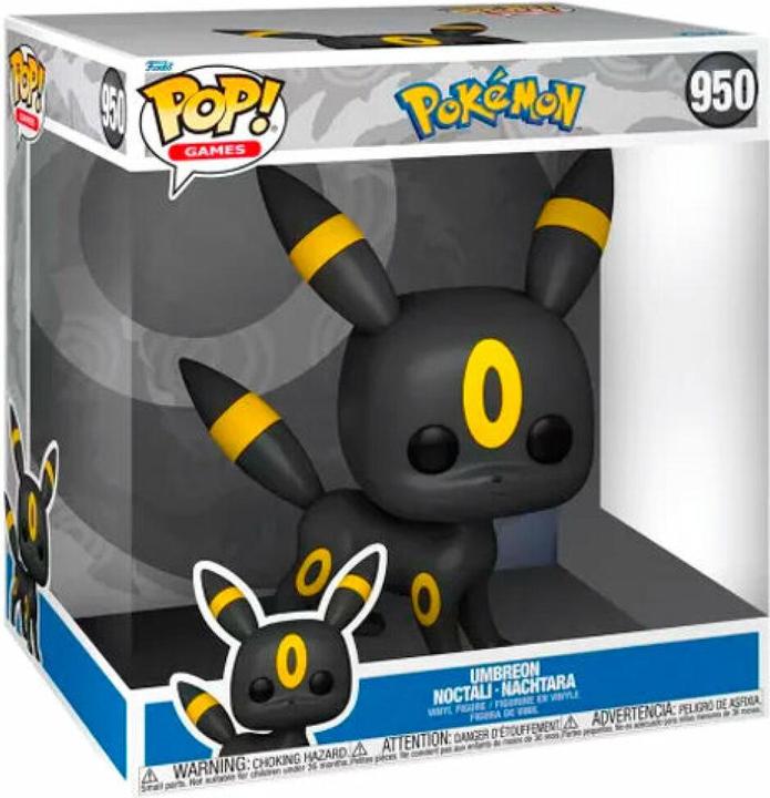 Image du produit Funko POKEMON - POP JUMBO 10" N° 950 - Noctali