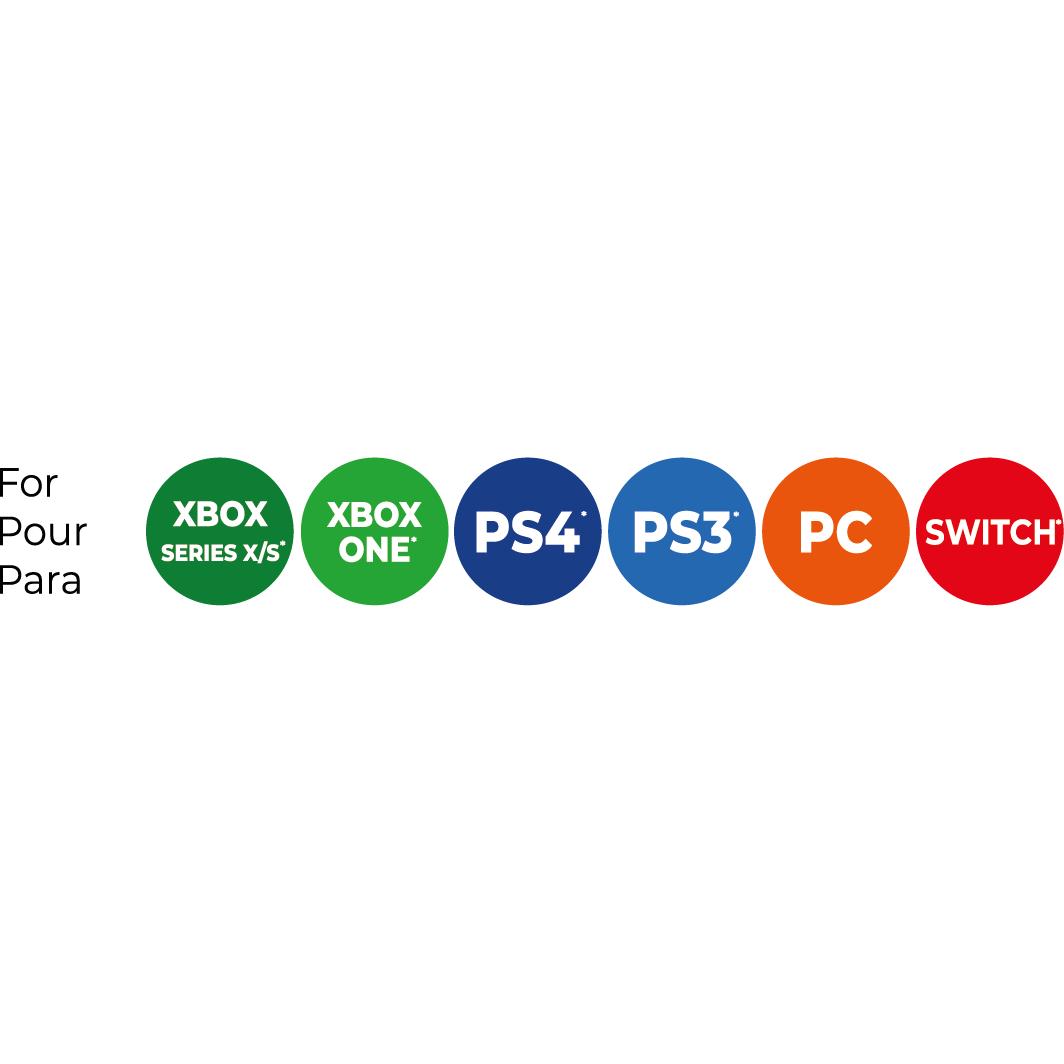 Thumbnail - Subsonic Arcade-Joystick, kompatibel mit PS4, Xbox Serie X/S, Xbox One, PC, PS3 (PS3, PS4, Xbox One S, Xbox One X, PC, X...