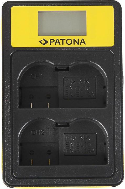 Image du produit Patona Double intelligent (Chargeur de batterie d'appareil photo)