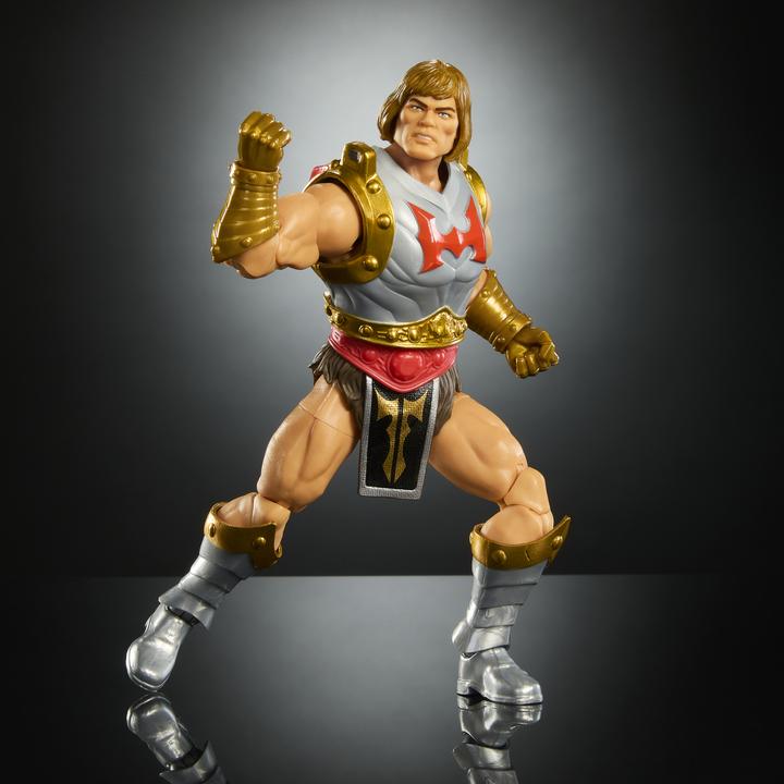 Actual product image Mattel Masters of the Universe: New Eternia Masterverse Action Figure Flying Fist He-Man 18 cm