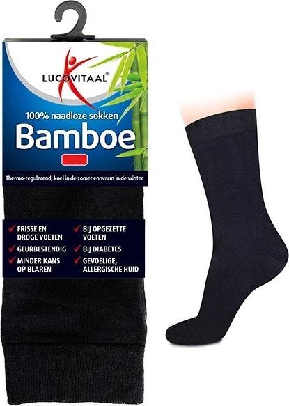 Actual product image Lucovitaal Bamboo Socks (Single pack, 43 - 46)
