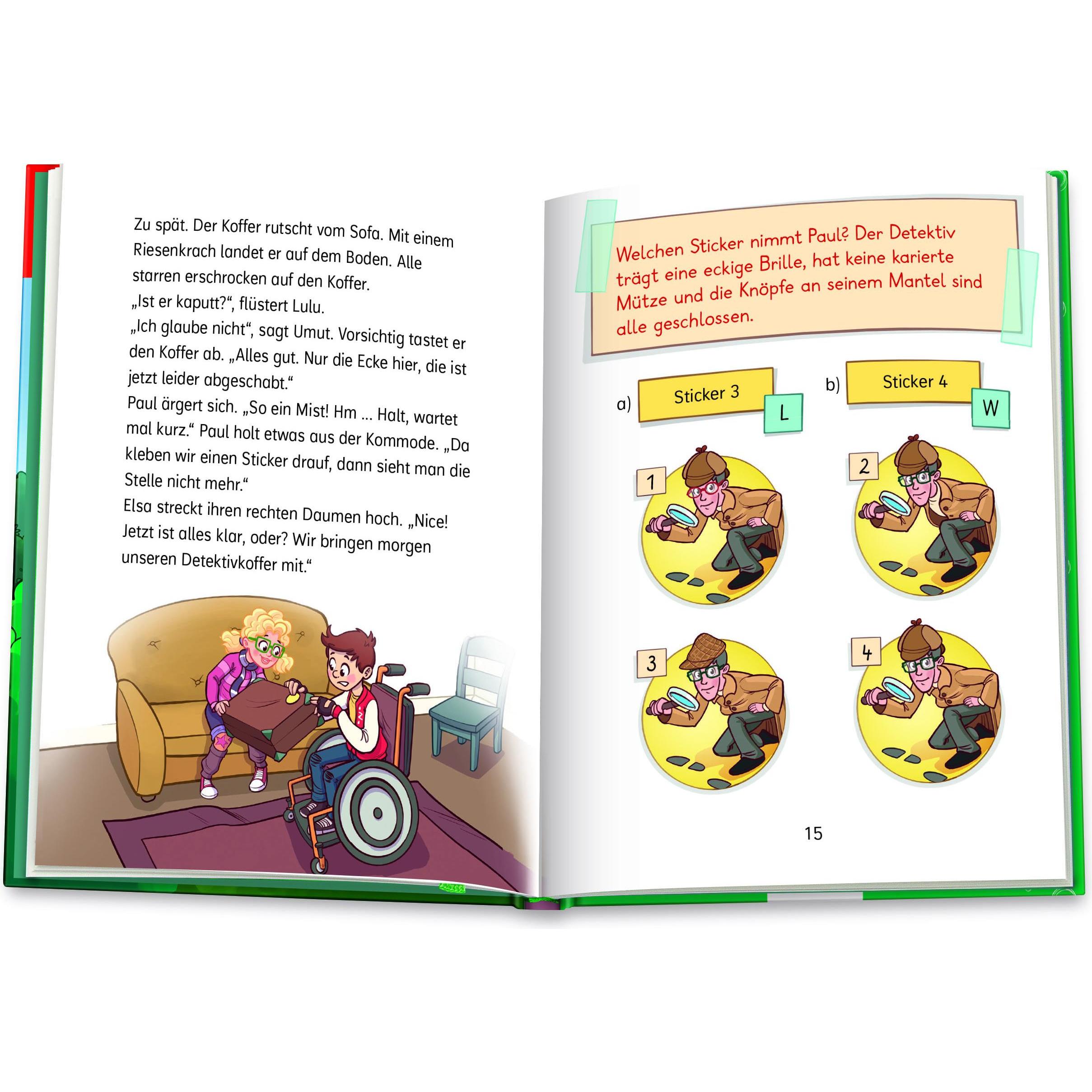 Thumbnail - Team LUPE ermittelt (3). Koffer-Klau im Klassenzimmer, Kinderbücher von Henriette Wich, Michael Stapper