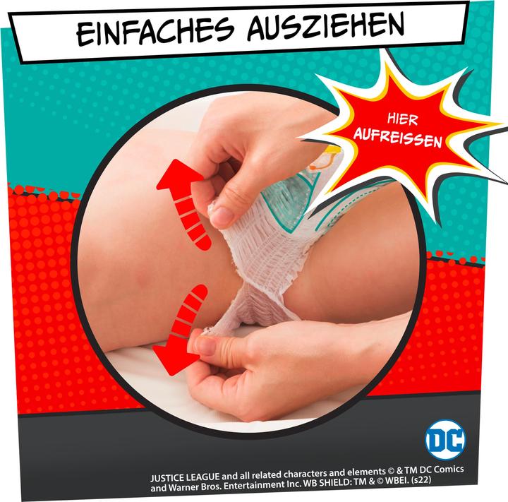 Produktbild Pampers Baby-Dry Superhelden Pants (Gr. 6, Monatsbox, 88 Stk.)