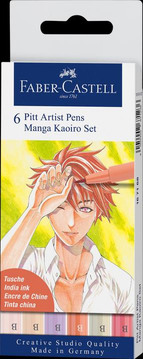 Produktbild Faber-Castell Manga Kaoiro set (Mehrfarbig, 6 x)