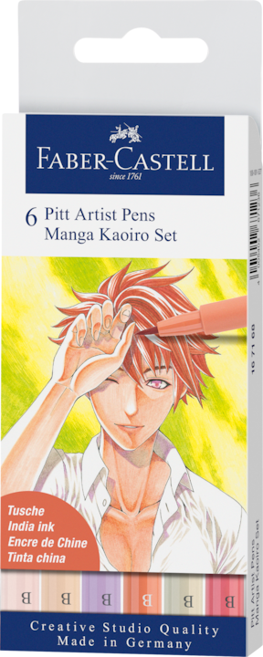 Produktbild Faber-Castell Manga Kaoiro set (Mehrfarbig, 6 x)