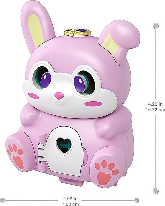 Image du produit Polly Pocket Coffret transformable Lapin - Mini Poupée - Dès 4 ans