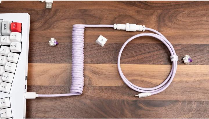 Image du produit Keychron Câble enroulé sur mesure (1.36 m, USB 2.0)