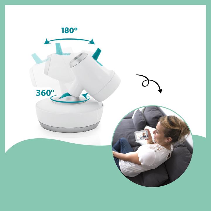 Produktbild Babymoov Zusatzkamera YOO-Moov (Babyphone mit Kamera, 300 m)