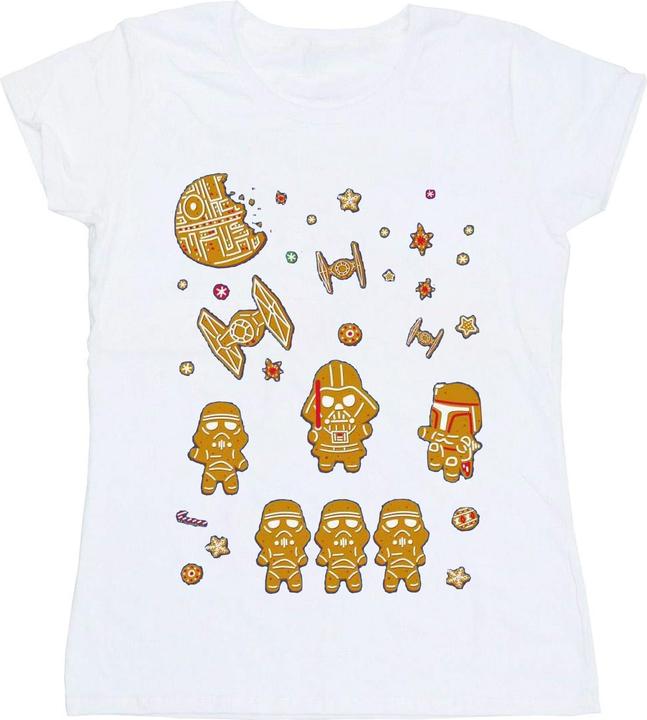 Immagine prodotto Star Wars Gingerbread Empire Maglietta Donna (XL)