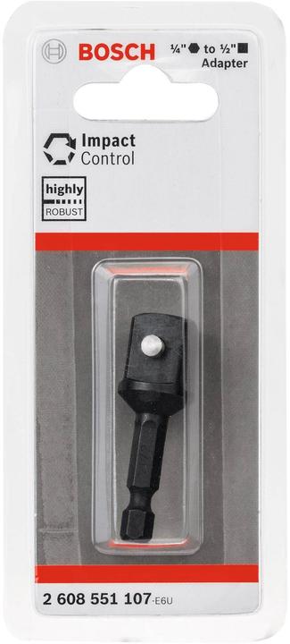 Actual product image Bosch Professional Zubehör PRO socket adapter with pin connection, 1/2", 50 mm