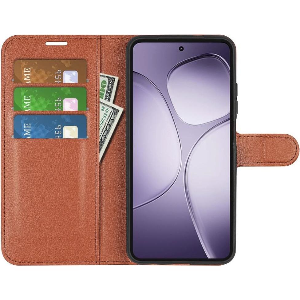 Thumbnail - Cover-Discount Xiaomi 14T Pro - Leder Etui Hülle (Xiaomi 14T Pro), Smartphone Hülle, Braun