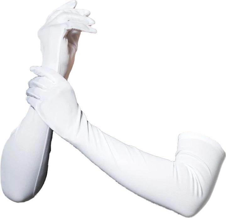 Produktbild Smiffys Unifarben Handschuhe Lang