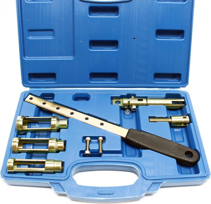 Actual product image Wiltec Valve Spring Compressor Set Valve Spring Replacement for 8V, 12V and 16V engines