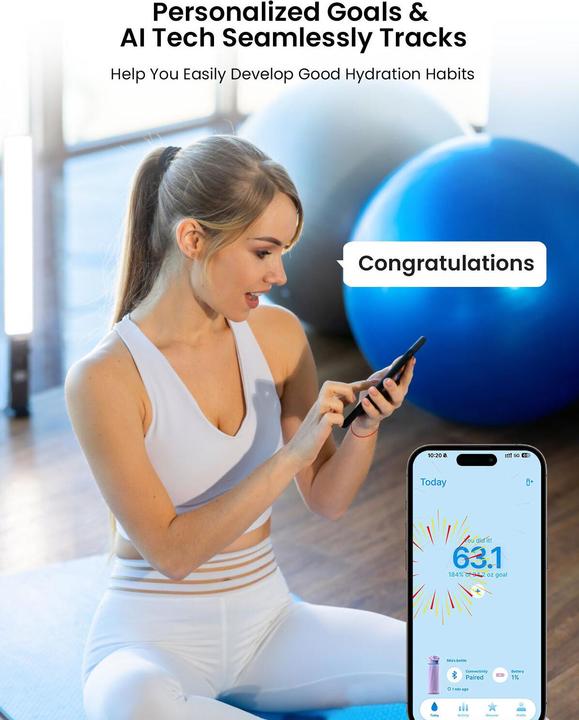 Productafbeelding WaterH BOOST - Chug Lid - Black (24oz./710ml) (0.71 l)