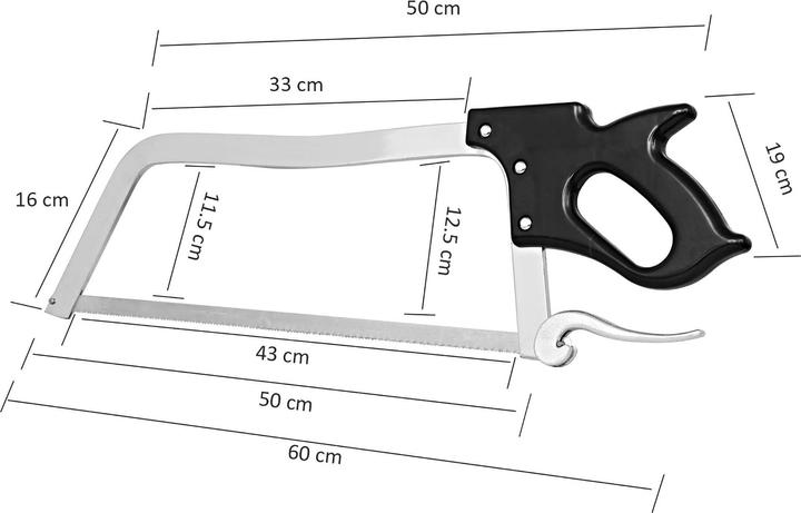 Actual product image Wiltec Bone saw