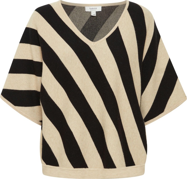 Actual product image B.young BYMIRAN VNECK SHORT SLEEVE 20814635 (XS)