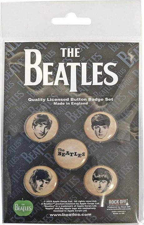 Actual product image The Beatles She Loves You Vintage Badge (Pack of 5)