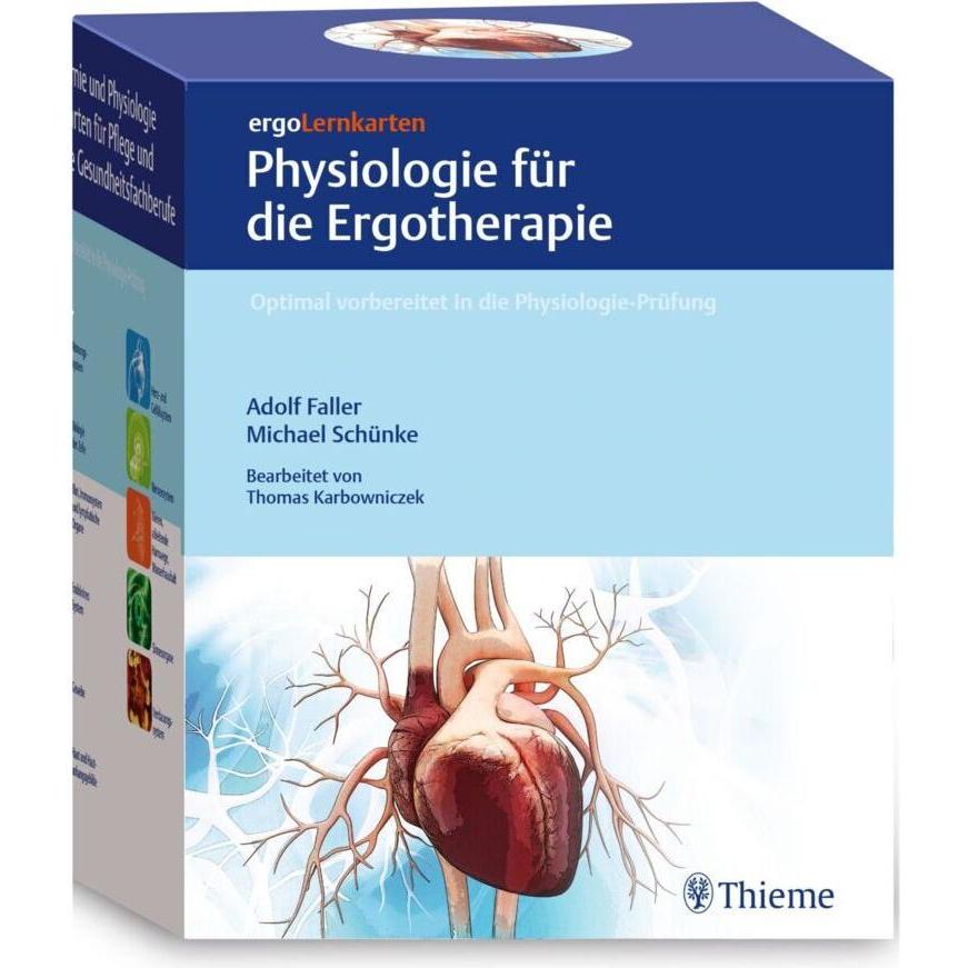 ergoLernkarten - Physiologie für die Ergotherapie, Fachbücher von Michael Schünke