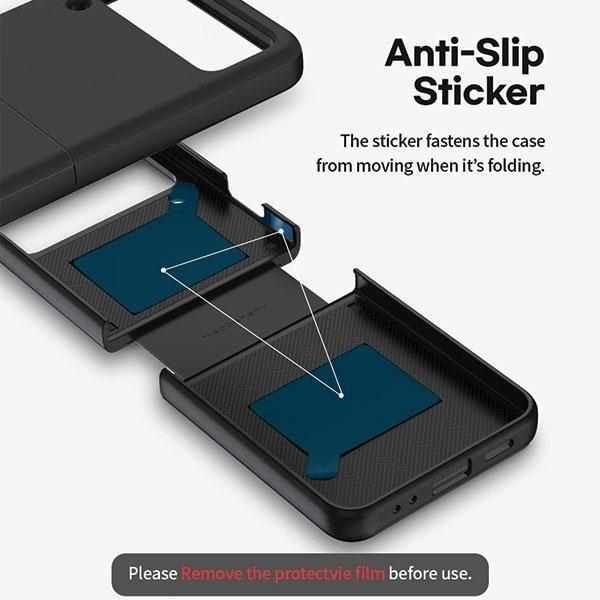 Produktbild PC Hard Bumper Sam Z Flip5 F731 czarny/black (Samsung Galaxy Z Flip5)