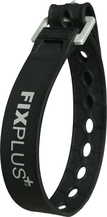 Produktbild Fixplus black23 Strap Gummizurrband, 2 Stk., 23x1.2cm, black