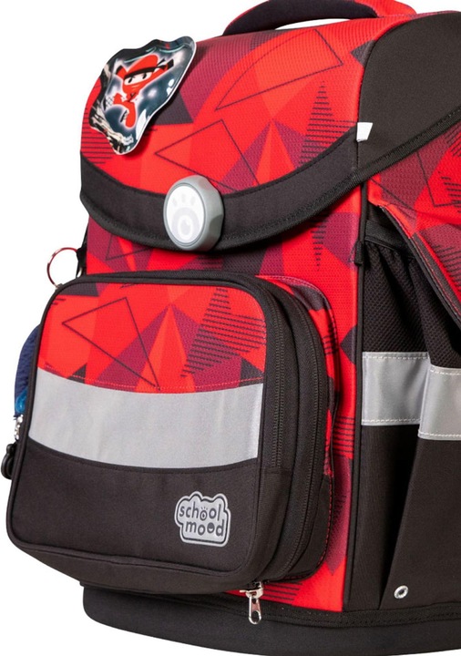 Immagine prodotto School-Mood Set di zaini per la scuola Timeless Pro da 7 pezzi (23.50 l)