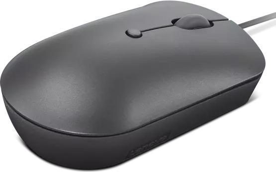 Produktbild Lenovo 540 USB-C Wired Compact Mouse tm. Å¡edÃ¡ (Kabelgebunden)