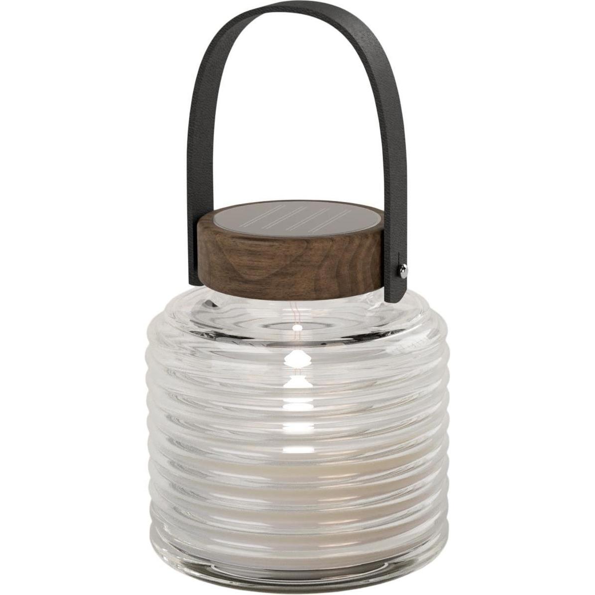 Sirius, Laterne, LED-Laterne Aston Solar 16 cm, Braun/Schwarz (21 x 20 x 20 cm, 1 x)