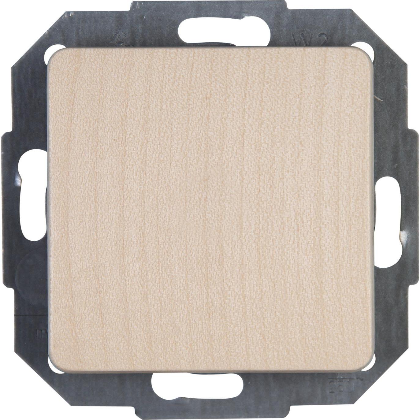 Kopp Alle Produkte aus dem Schalterprogramm sind aus vollem Holz gefräst., Taster + Schalter, Braun